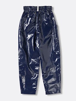 Rae vinyl jogger in midnight blue Clothing Riand 28    - Collagerie