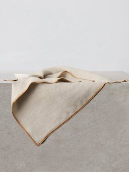 Natural Cara edged napkins Interiors Cultiver    - Collagerie