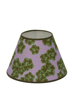 Ronko Empire lilac lampshade Interiors Dar Leone    - Collagerie