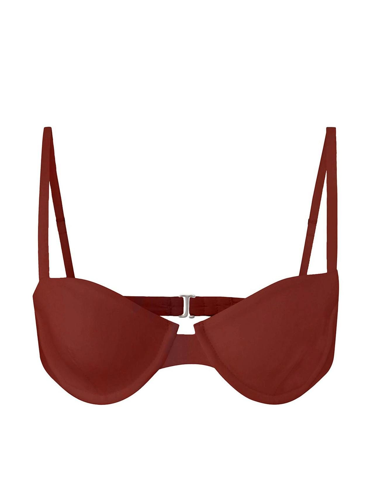 The Brigitte underwire bikini top Bikini Top Anemos Umber XS  - Collagerie