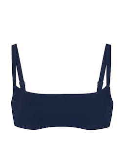 The Square Neck bikini top Bikini Top Anemos Navy XS  - Collagerie