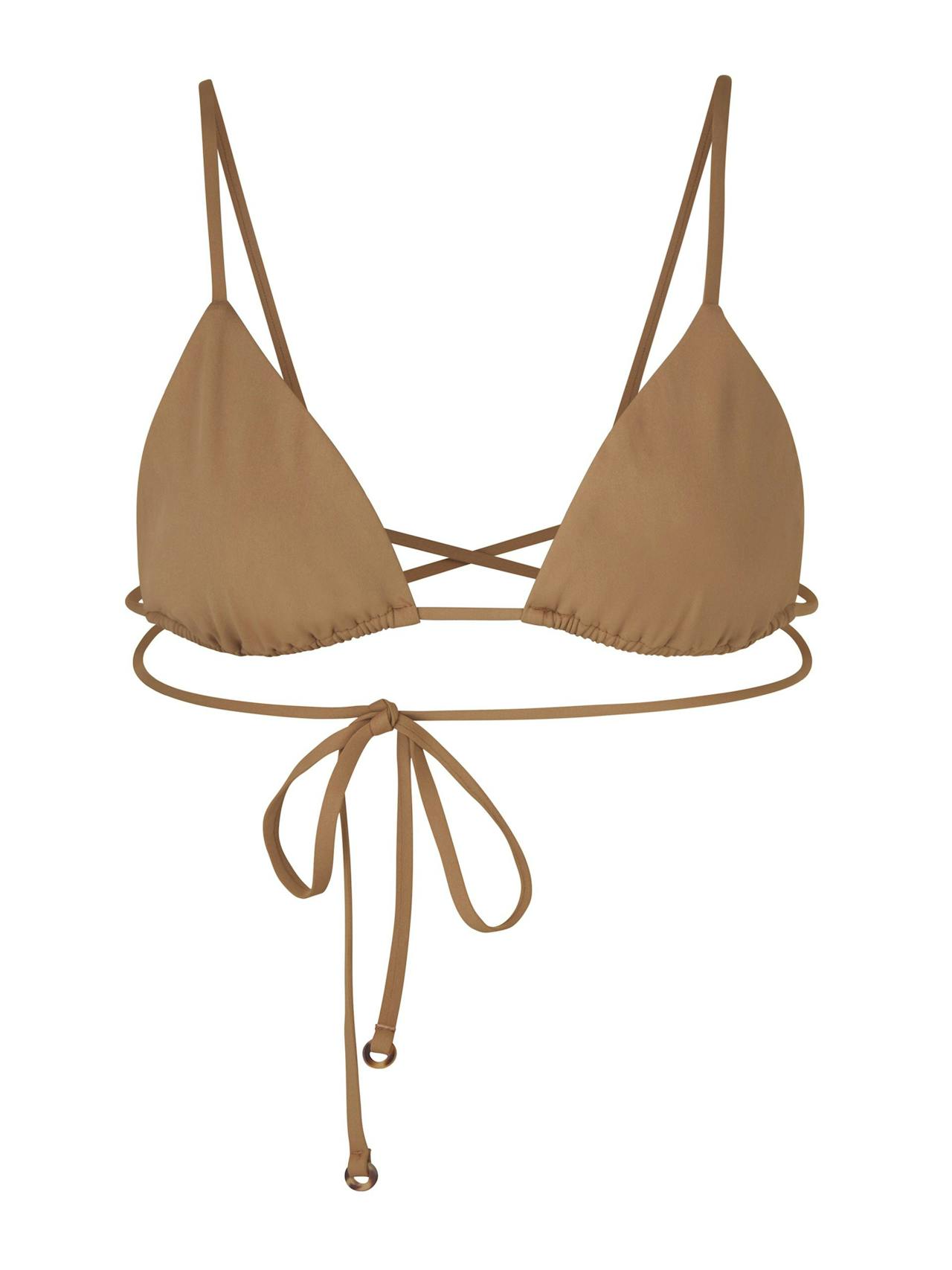 The Wrap Triangle bikini top Bikini Top Anemos Sandstone XS  - Collagerie