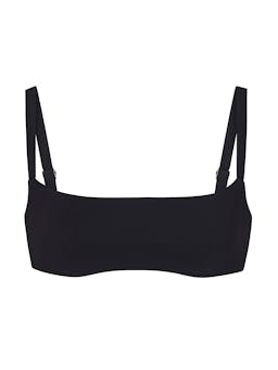 The Square Neck bikini top Bikini Top Anemos Black XS  - Collagerie