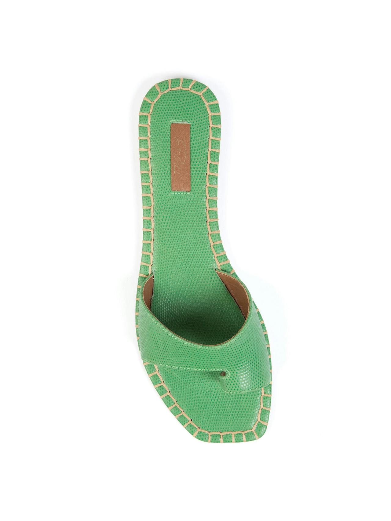 Green Isla slides Shoes A Piedi    - Collagerie