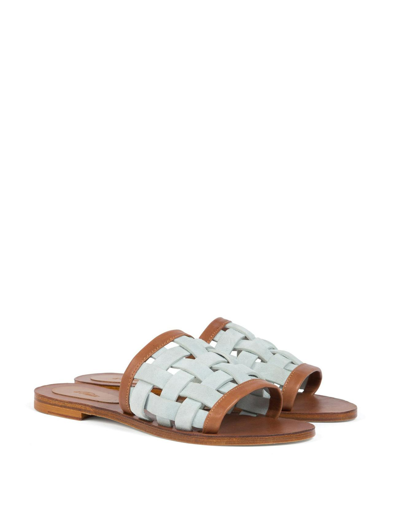 Pale blue Lounger slides Shoes A Piedi    - Collagerie