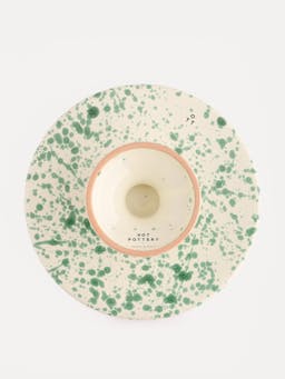 Cake stand in pistachio Interiors Hot Pottery    - Collagerie