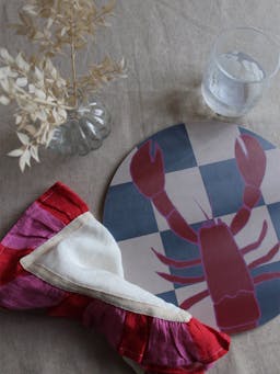 Lobster Placemat Placemat Amuse La Bouche    - Collagerie