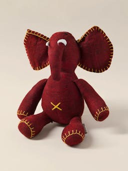 Soft children's toy elephant Interiors Kalinko Red   - Collagerie