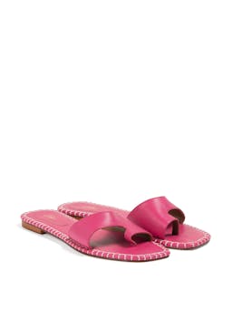 Fuchsia Isla slides Shoes A Piedi    - Collagerie