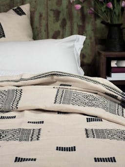 Lotus cotton bedspread Interiors Kalinko    - Collagerie