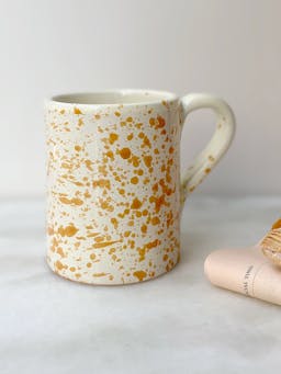 Coffee mug in Burnt Orange Interiors Hot Pottery    - Collagerie