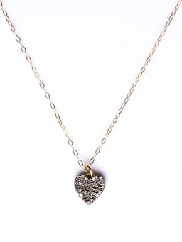 Diamond double-sided heart necklace Jewellery and Watches Kirstie Le Marque    - Collagerie