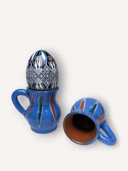 Cobalt mini cup Interiors Casa de Folklore    - Collagerie