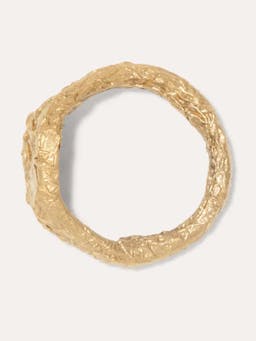 "Foil" gold vermeil ring - small Jewellery Completedworks    - Collagerie