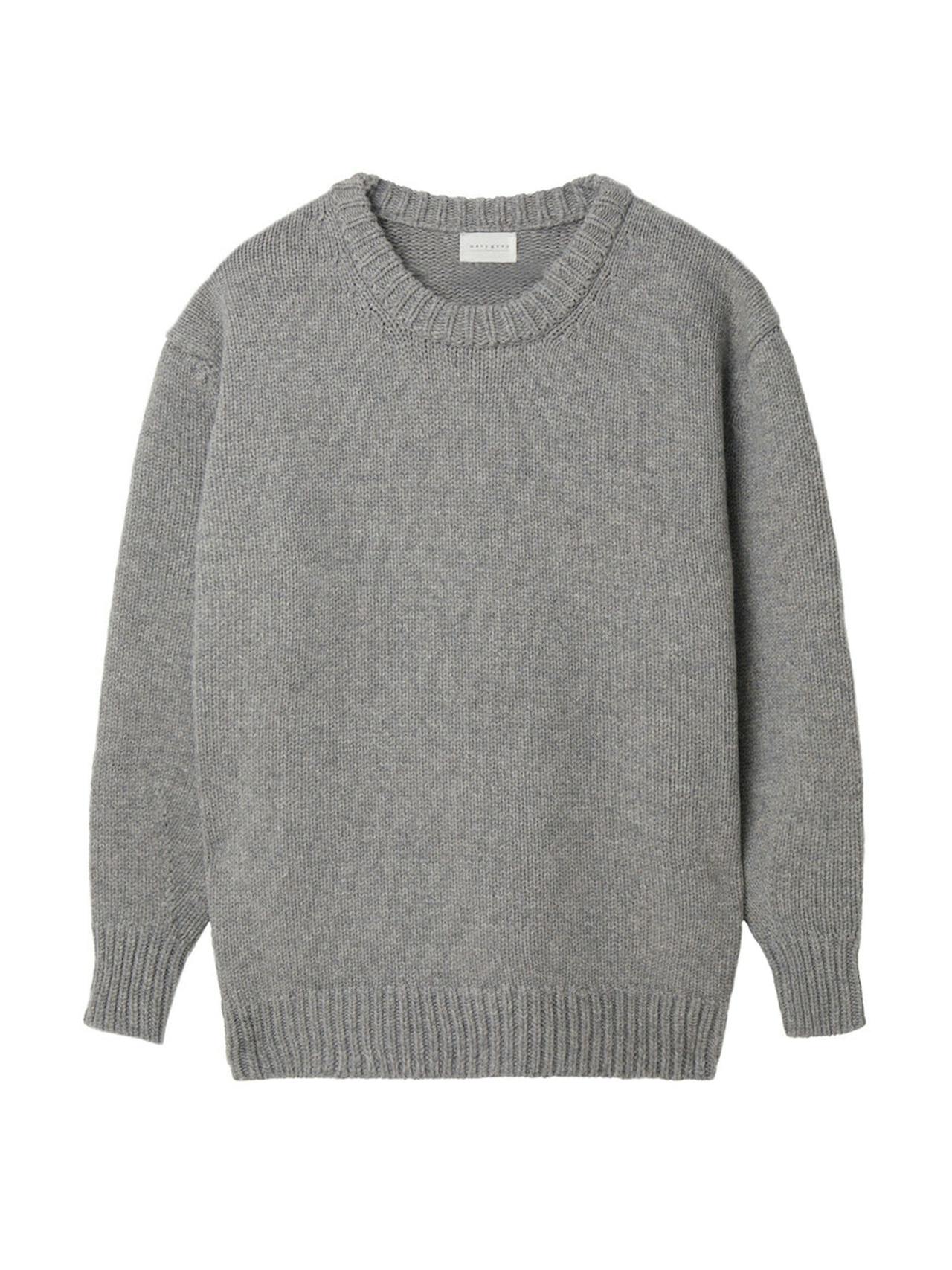 The Oversize knit in storm grey