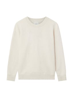 The Relaxed-fit sweatshirt in seashell Clothing Navygrey    - Collagerie