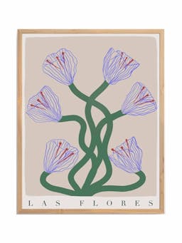 Print | 'Flowers' #07 Interiors Carla Llanos    - Collagerie