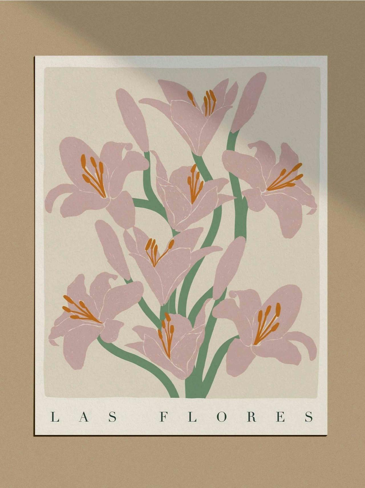 Print | 'Flowers' #06 Interiors Carla Llanos    - Collagerie