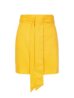 Yellow stephanie wrap skirt Clothing Usisi Sister    - Collagerie