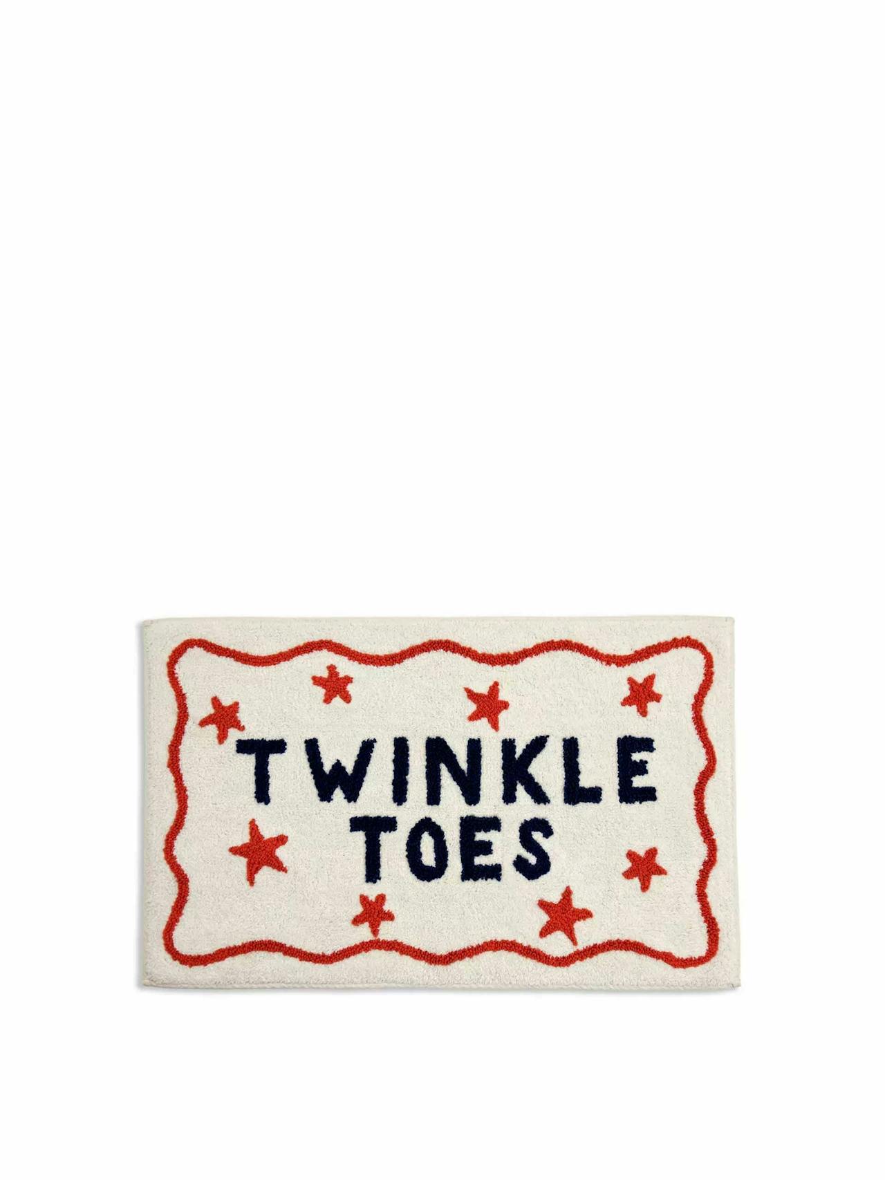 Twinkle toes bath mat