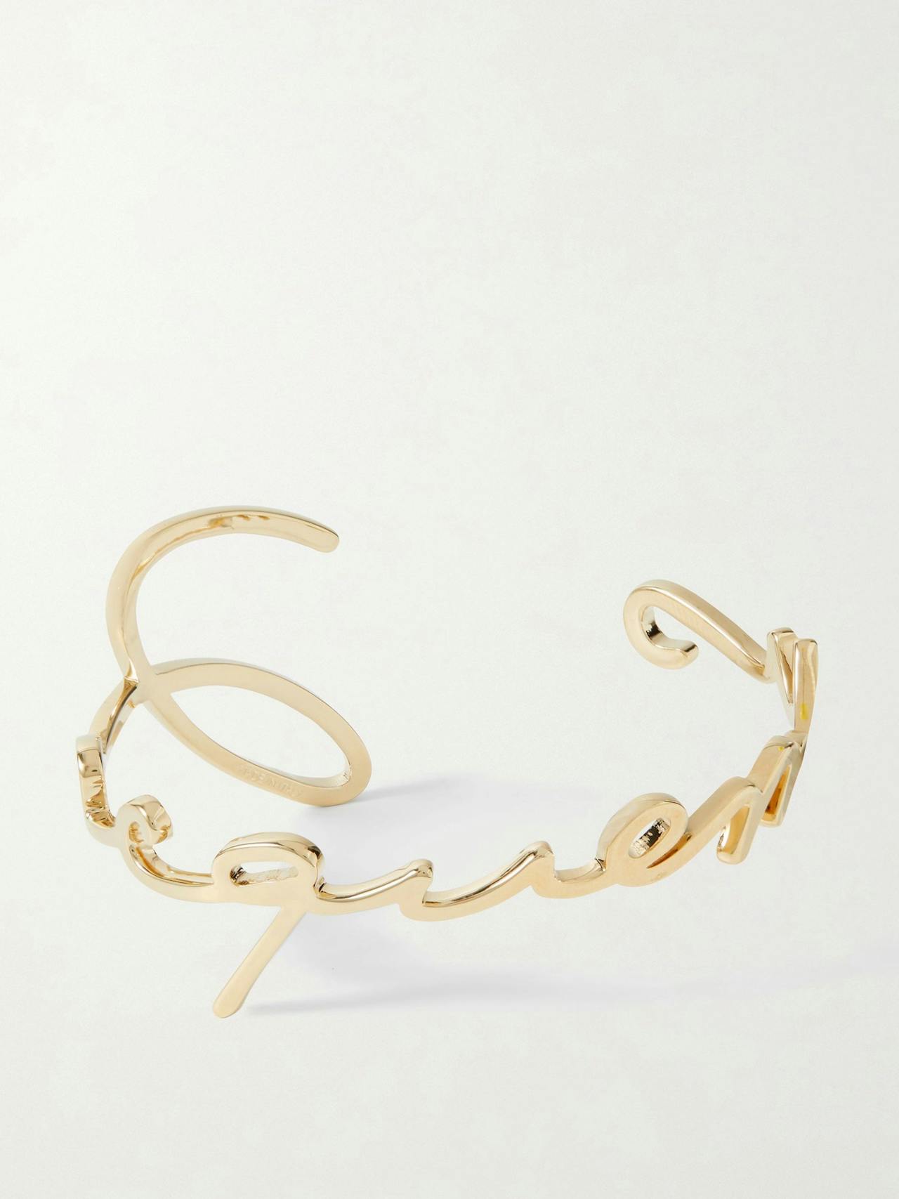 Signature gold-tone cuff