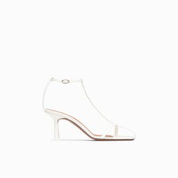 Jumel cream T-bar heels 80mm sandals NEOUS    - Collagerie