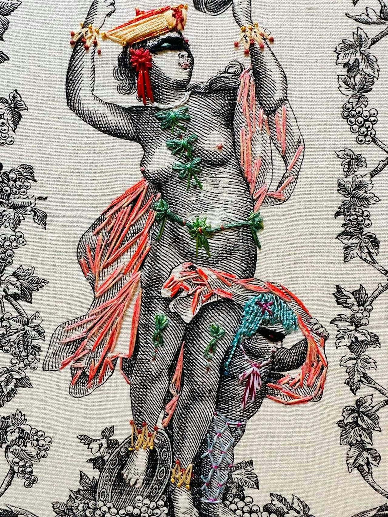 Image: Richard Saja embroidery detail