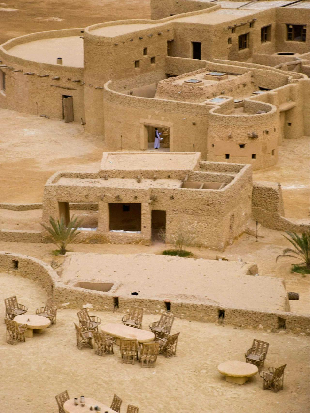 Image: Adrère Amellal Eco-Lodge in Siwa Oasis, Egypt