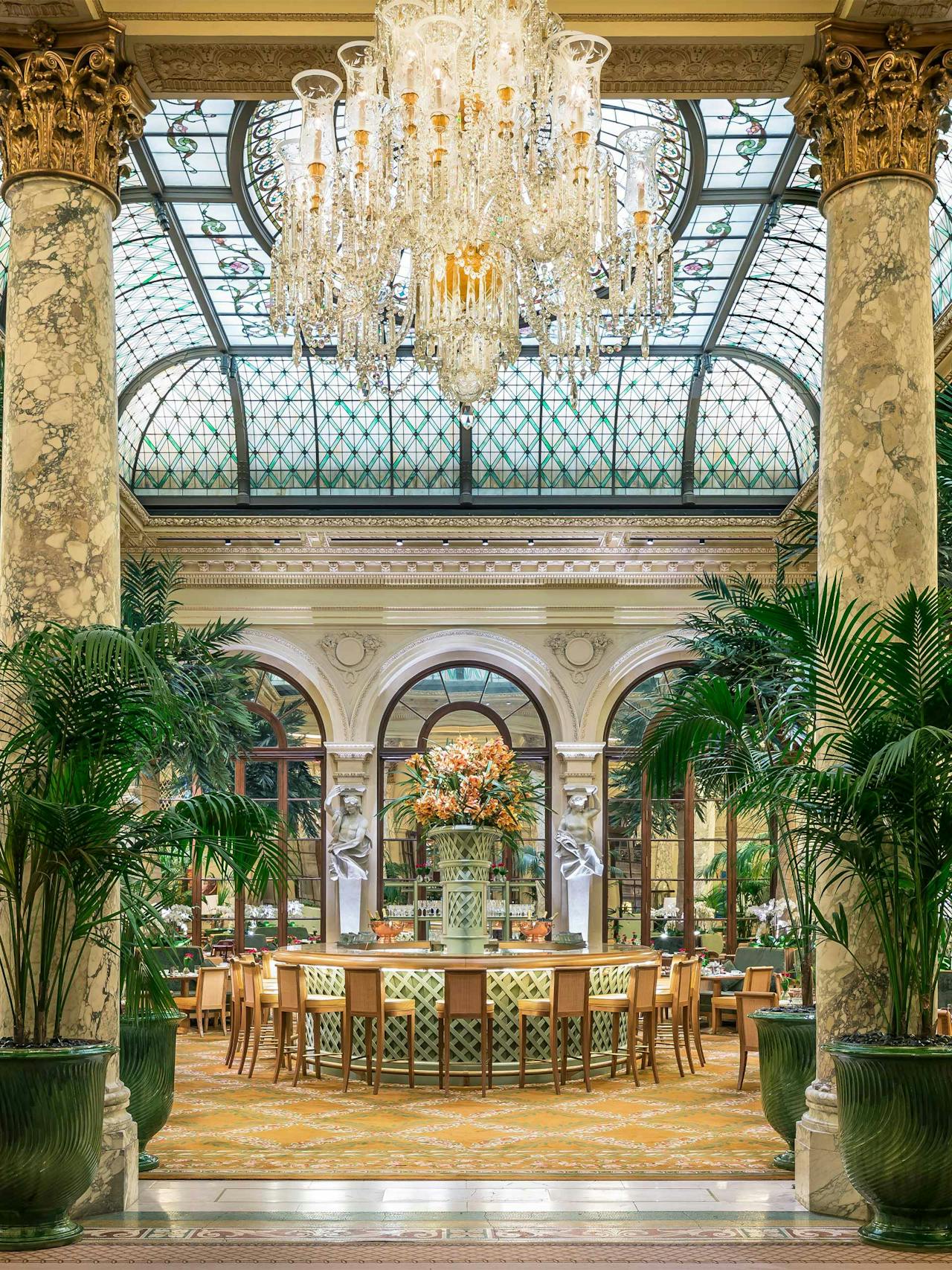 Image: The Palm Court at The Plaza Hotel