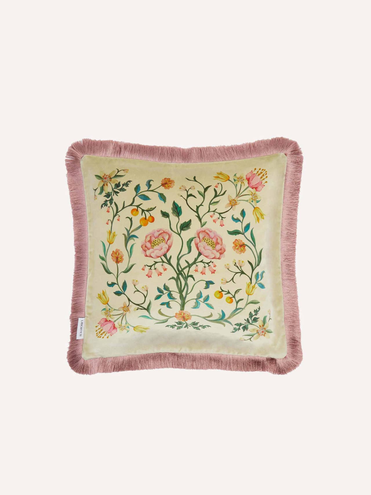 ll-rose-branch-velvet-fringed-cushion
