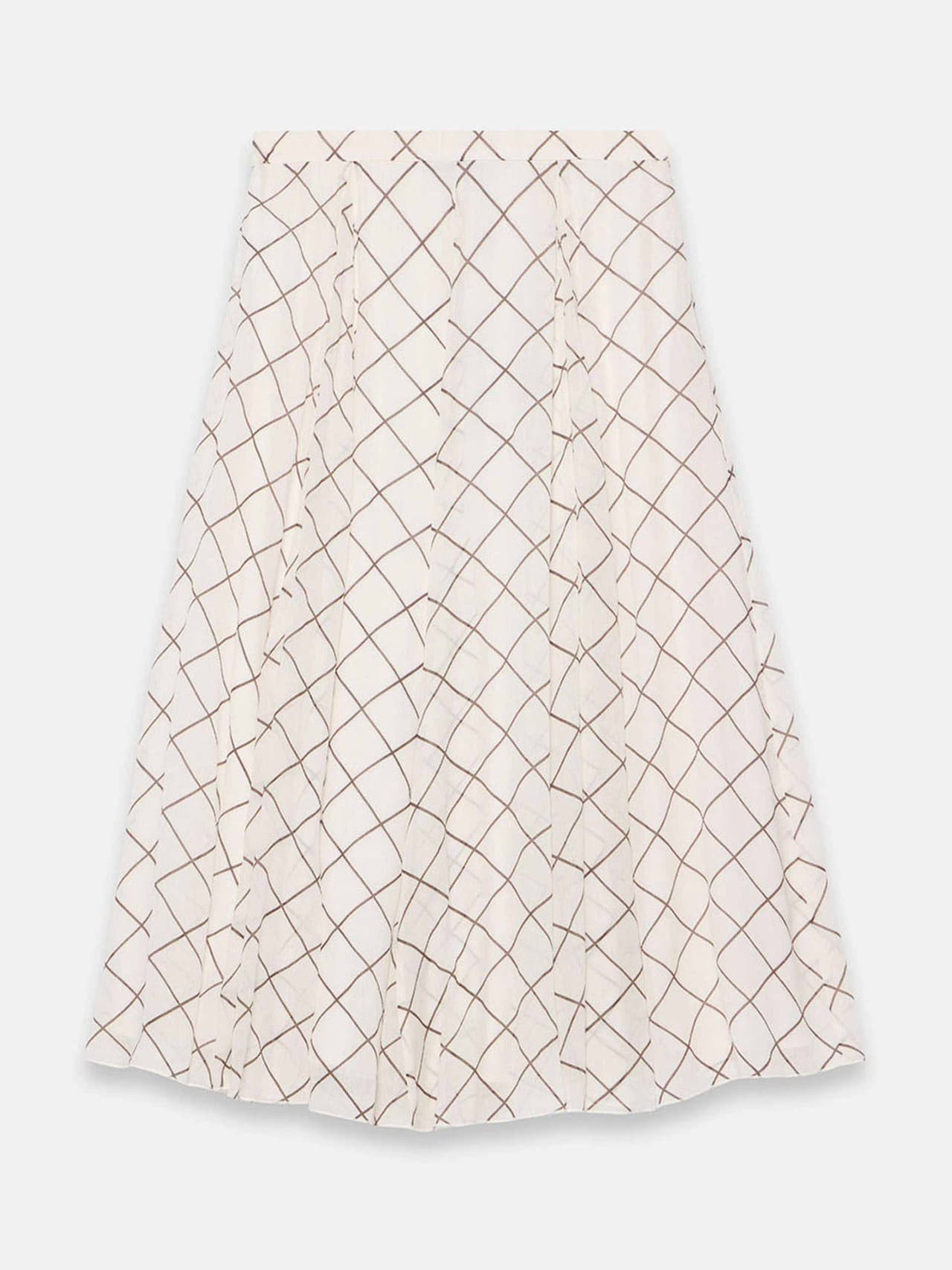 hp-mint-velvet-check-midi-skirt